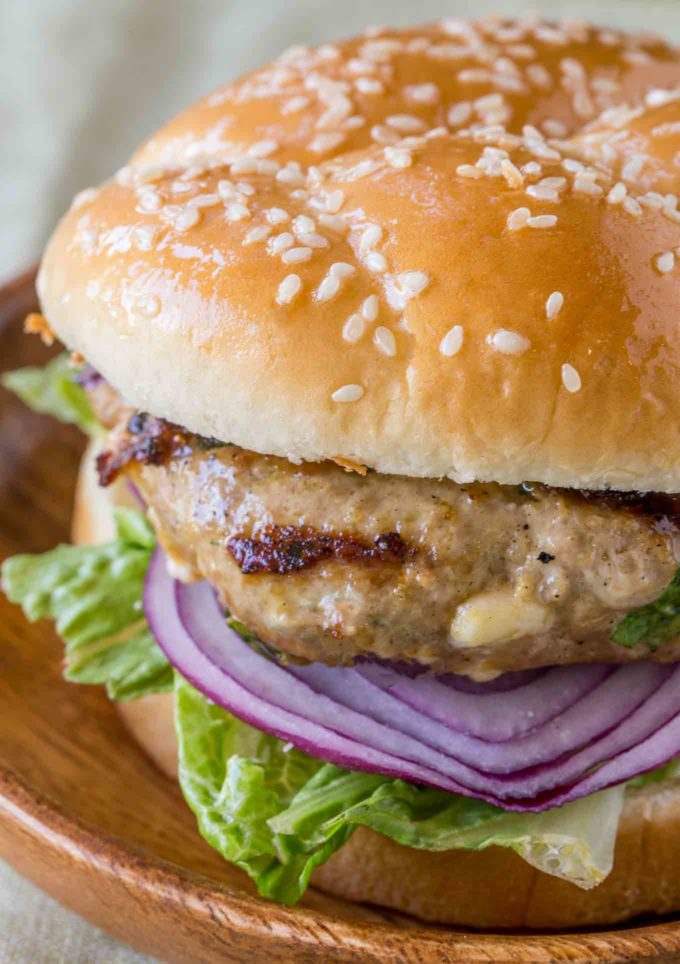 Greek Turkey Burgers - Cooking Made Healthy