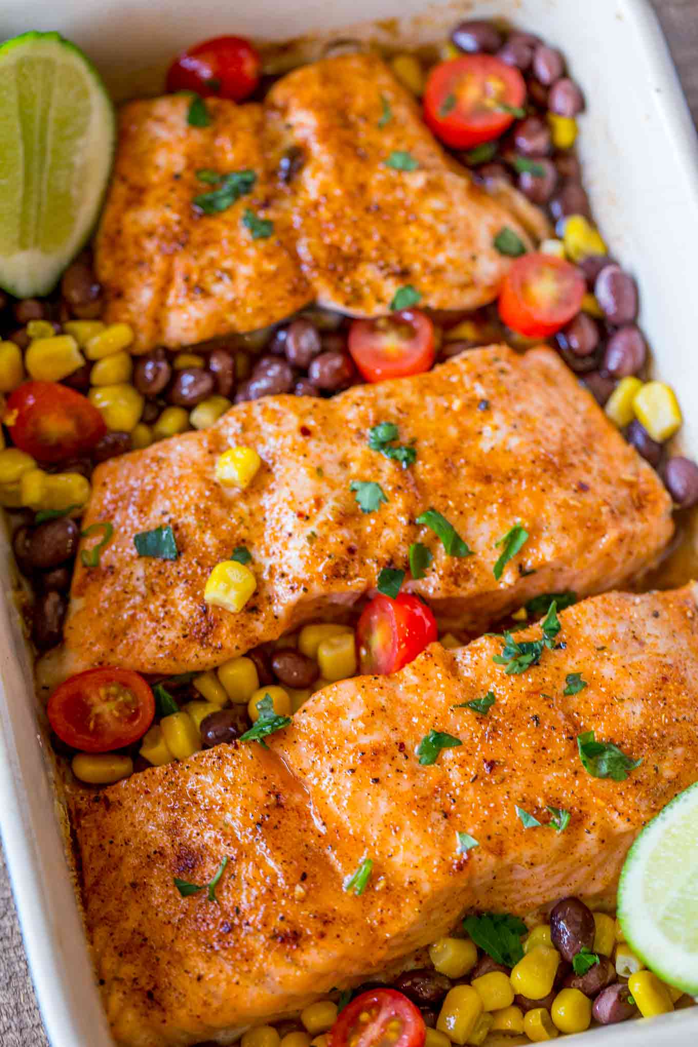 Chili Honey Lime Salmon