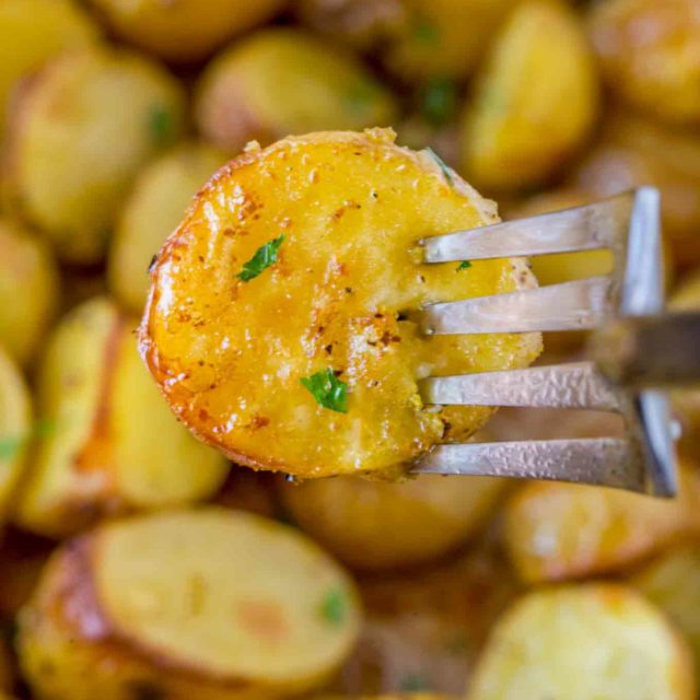 crispy roasted potatoes
