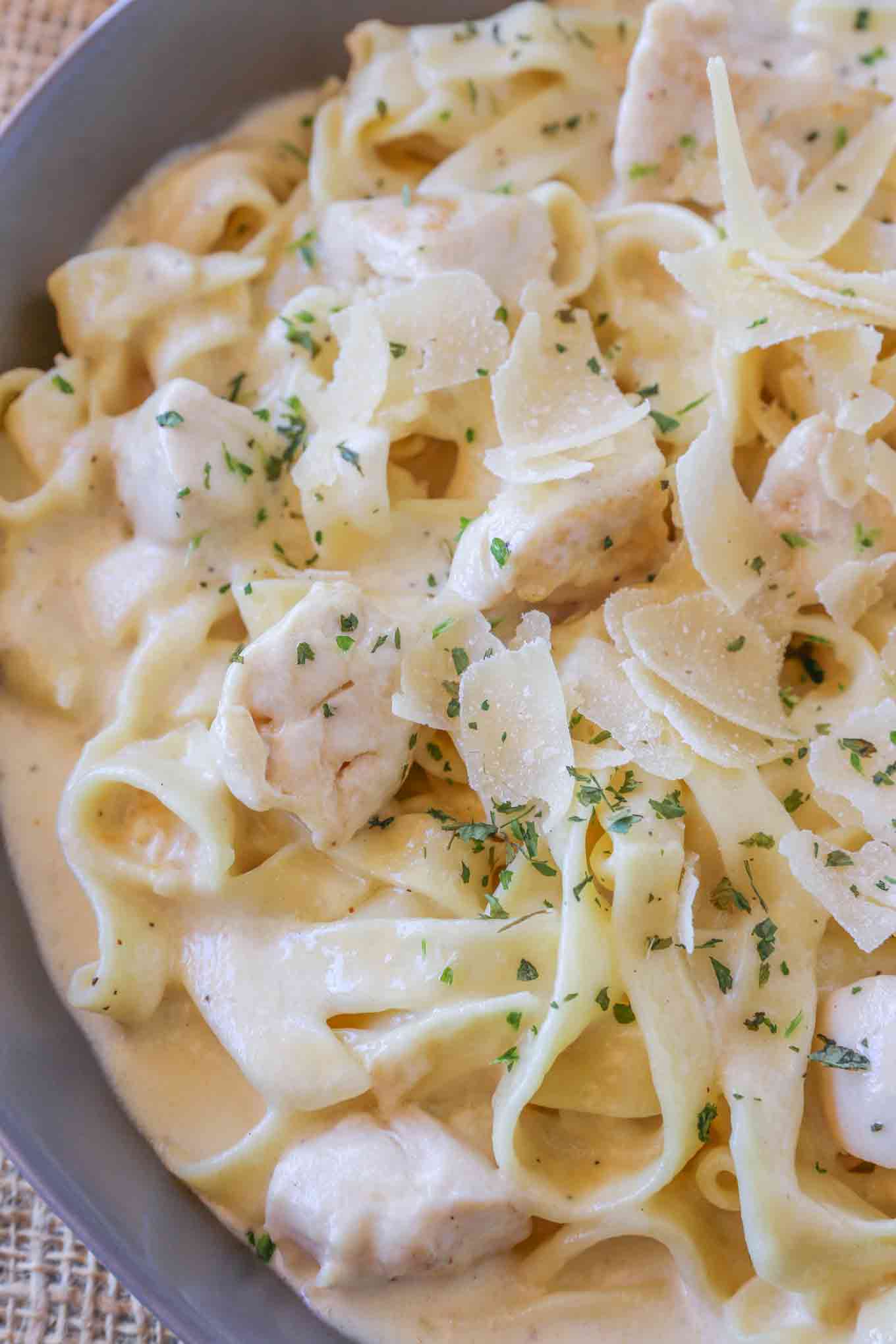 Skinny Chicken Alfredo