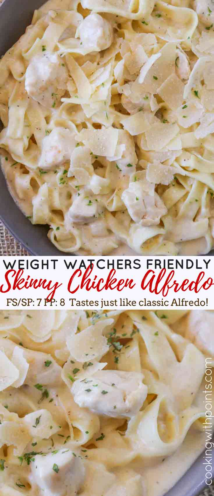 Skinny Chicken Alfredo