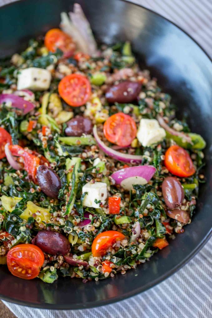 Kale Quinoa Salad