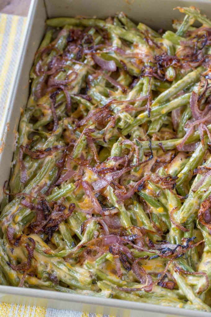 Skinny Green Bean Casserole Recipe