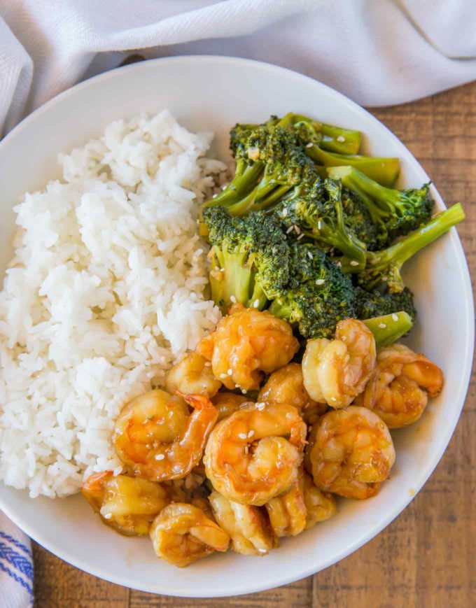 Chinese Shrimp and Broccoli