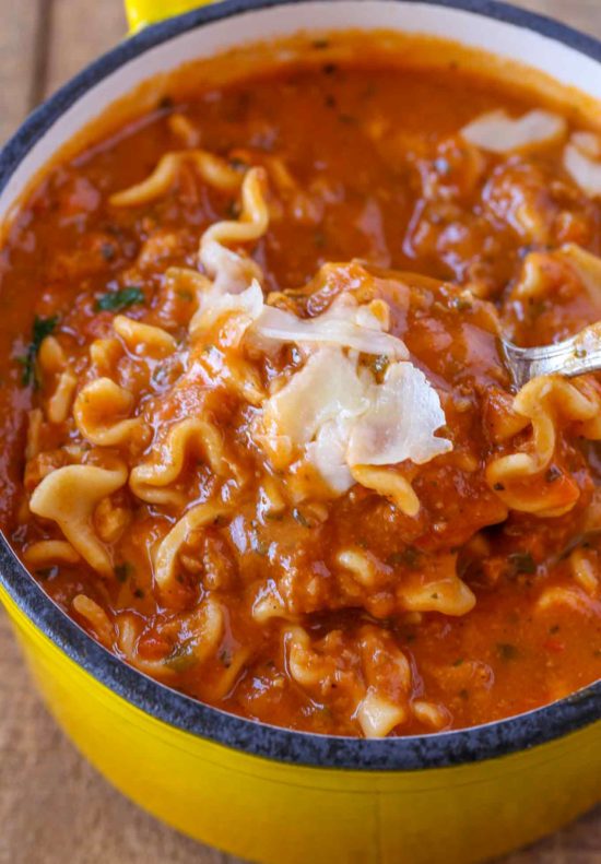 Easy Lasagna Soup - Cooking Made Healthy