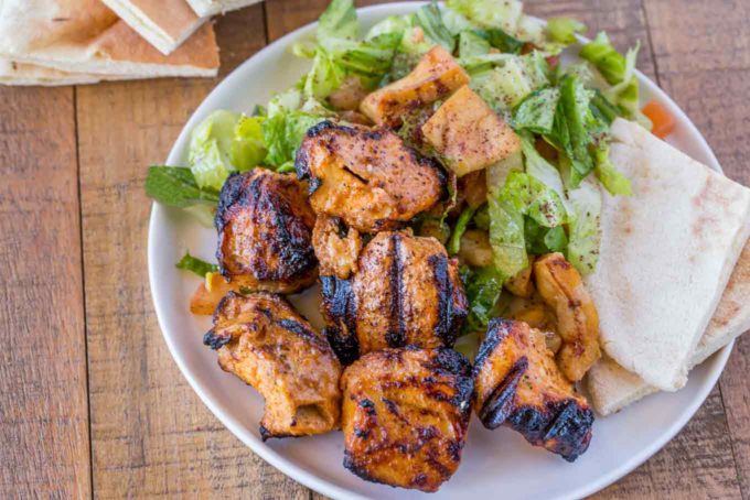 Middle Eastern Chicken Kebabs (Shish Tawook)