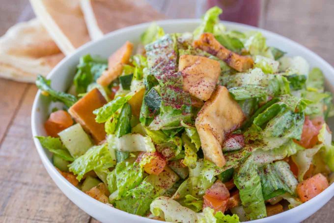 Healthy Fattoush Salad