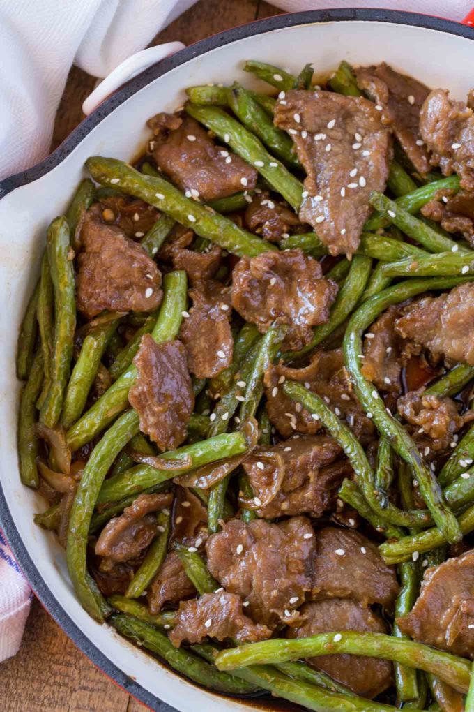 Chinese Beef with Green Beans