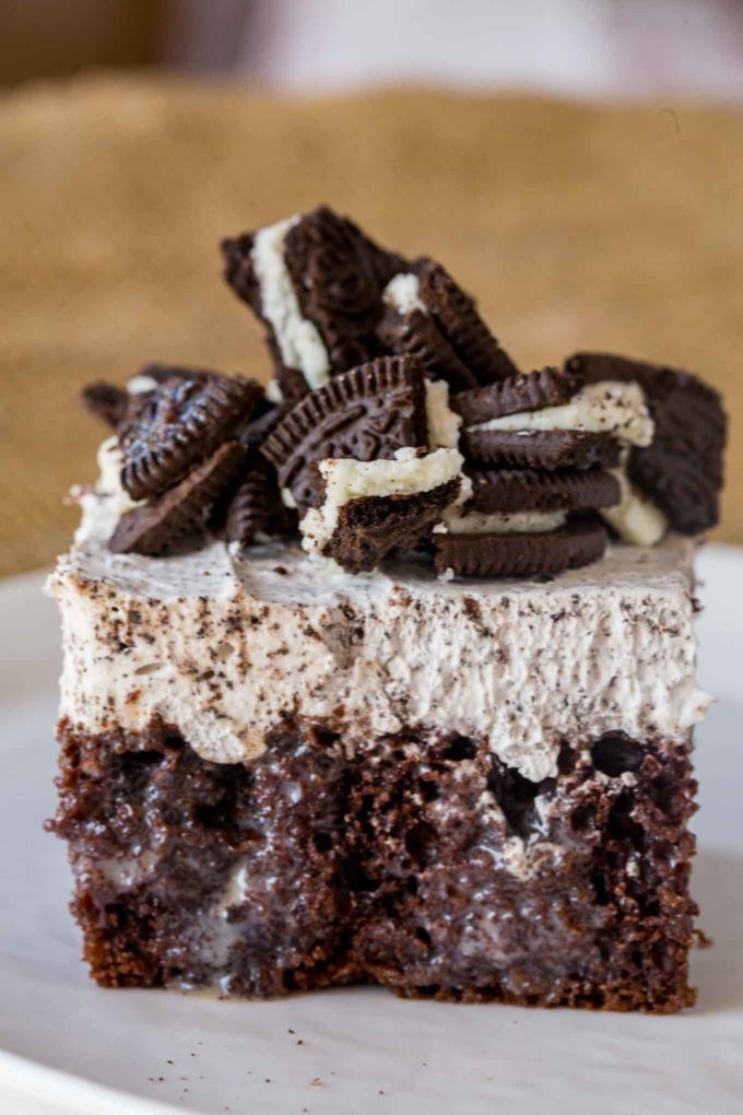 Oreo Cake with Oreo Whipped Topping