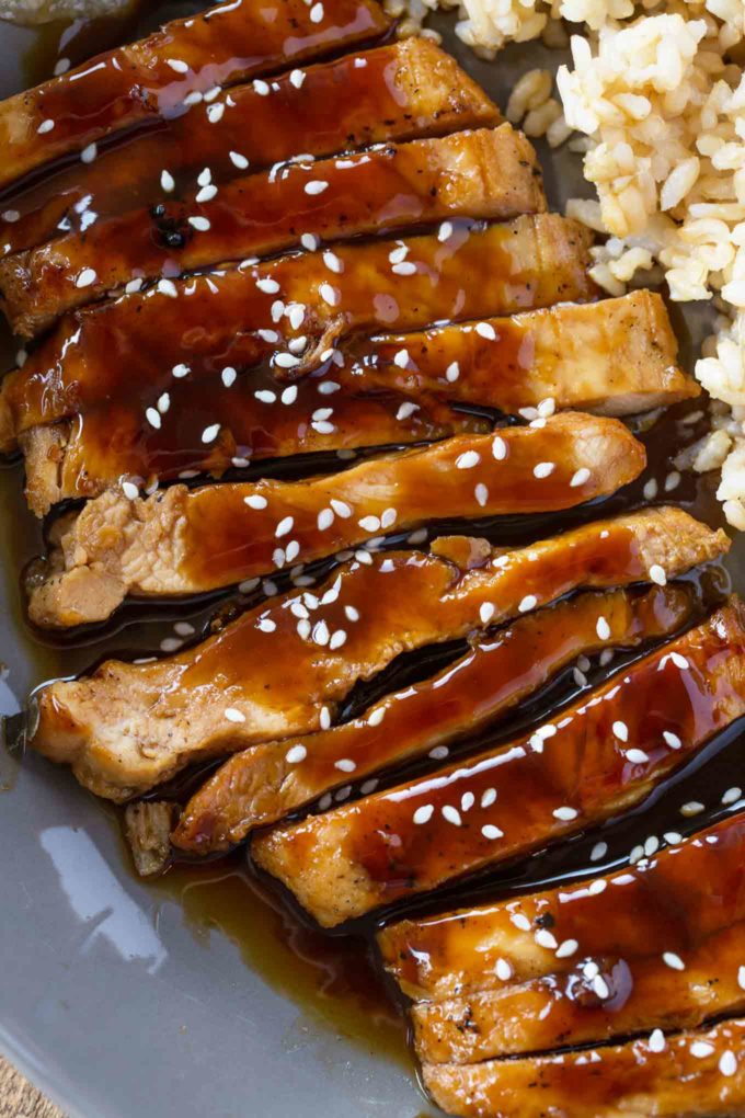 lätt mager kyckling Teriyaki