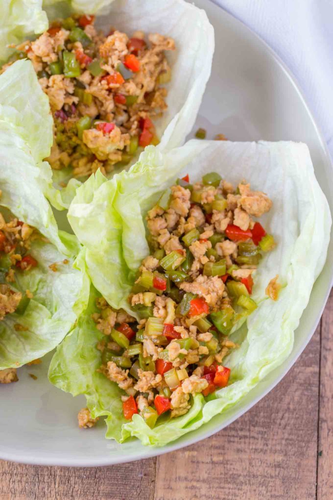 Easy Turkey Lettuce Wraps