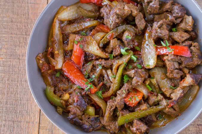 Beef Fajitas with Bell Peppers