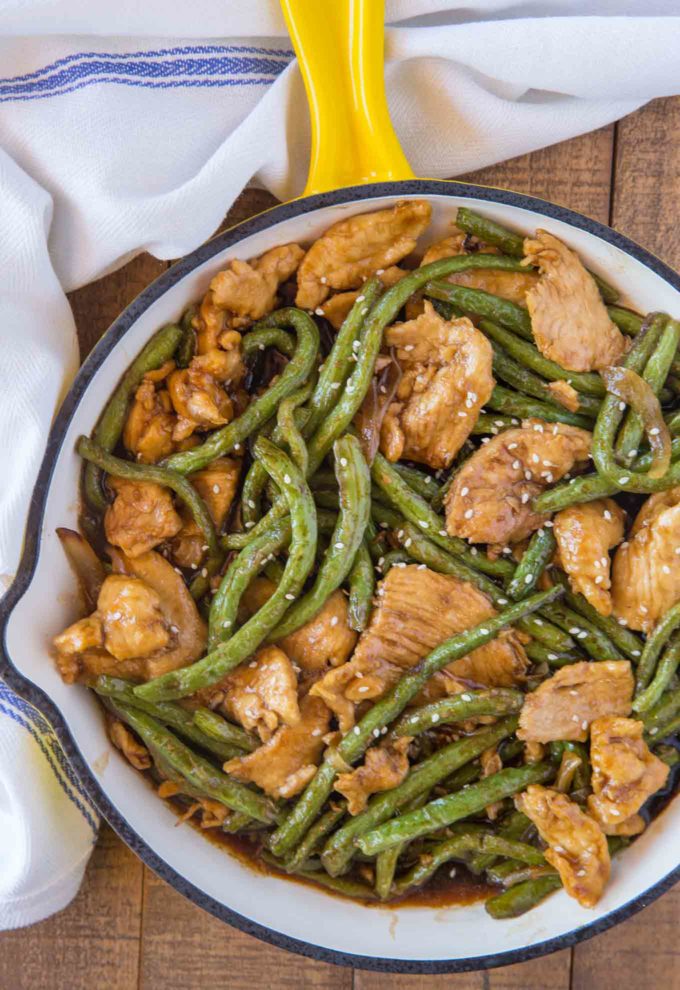 Weight Watchers Chicken and Green Bean Stir Fry