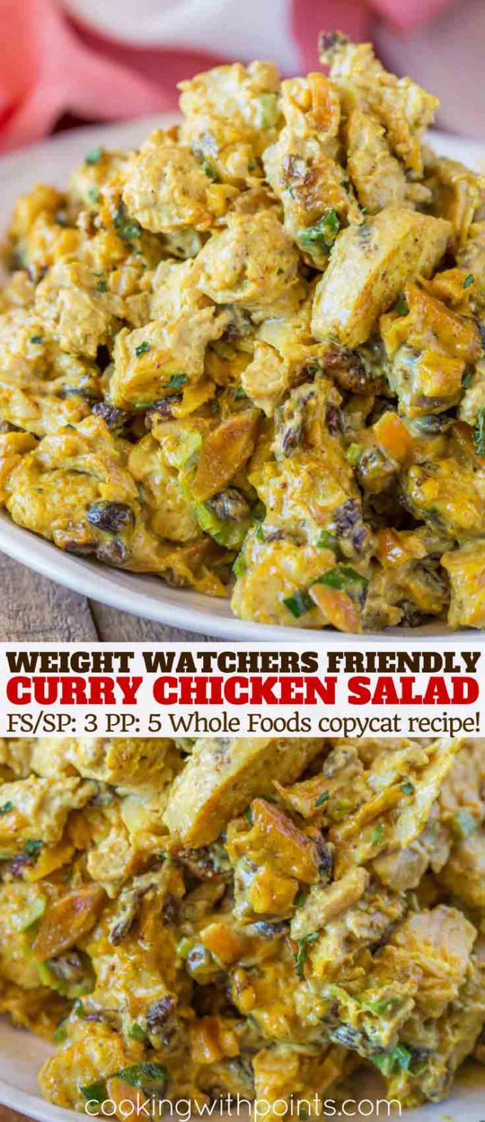 Weight Watchers Chicken Curry Salad