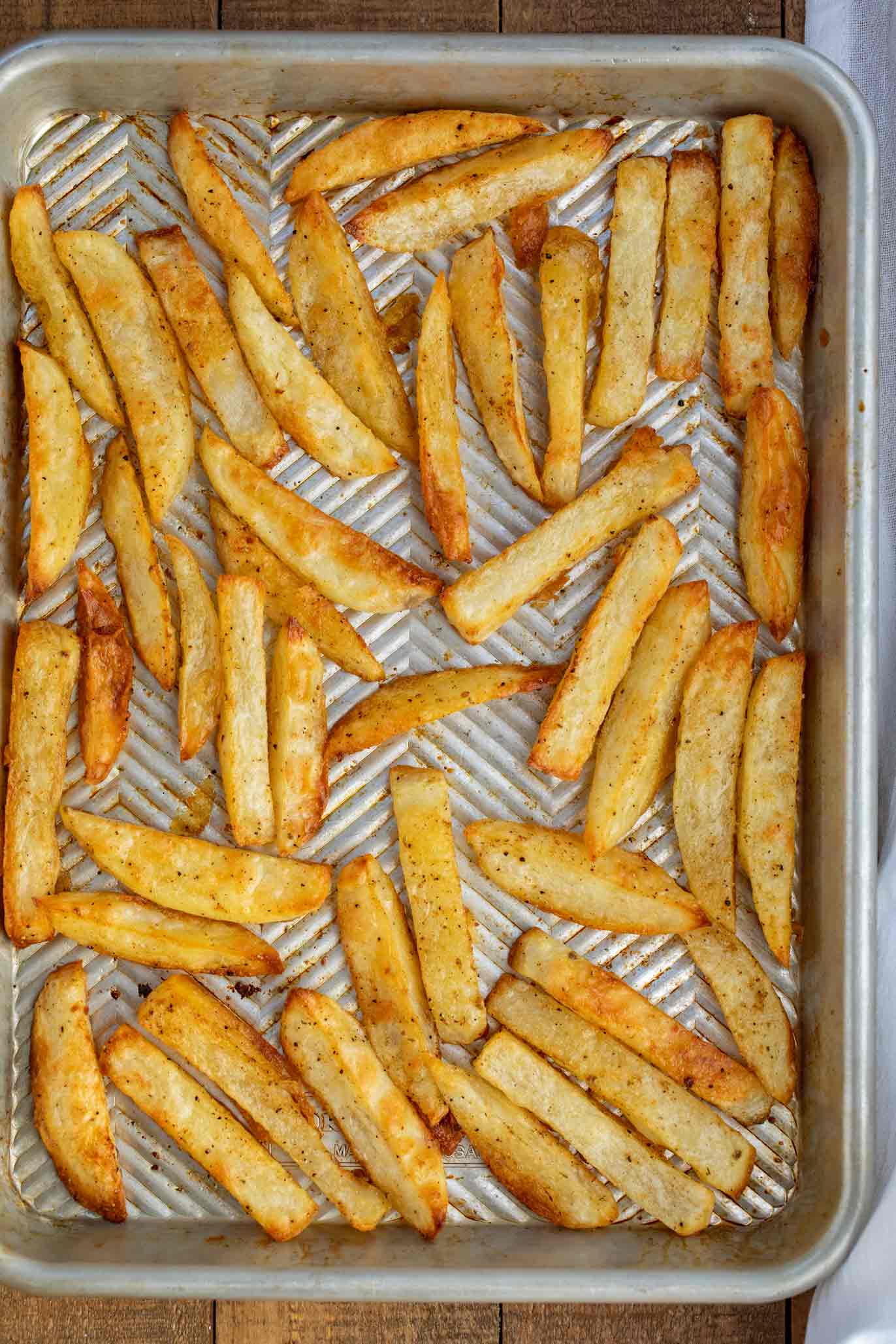 Baked French Fries - Cooking Made Healthy