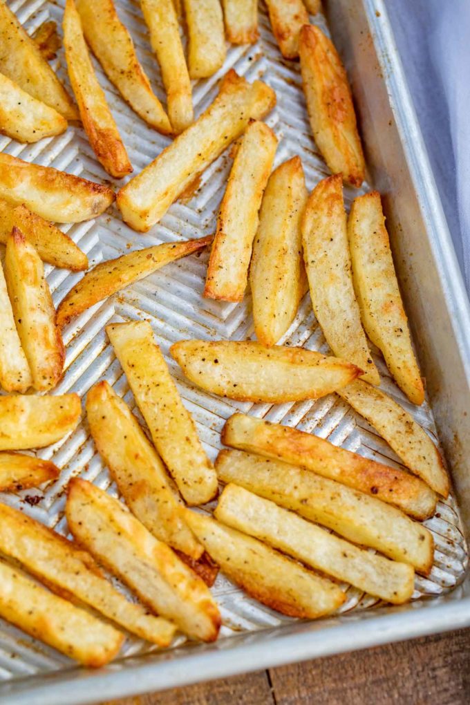 Patatas fritas al horno