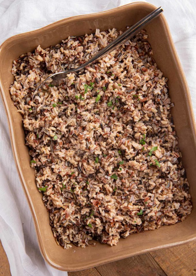 Baked Wild Rice