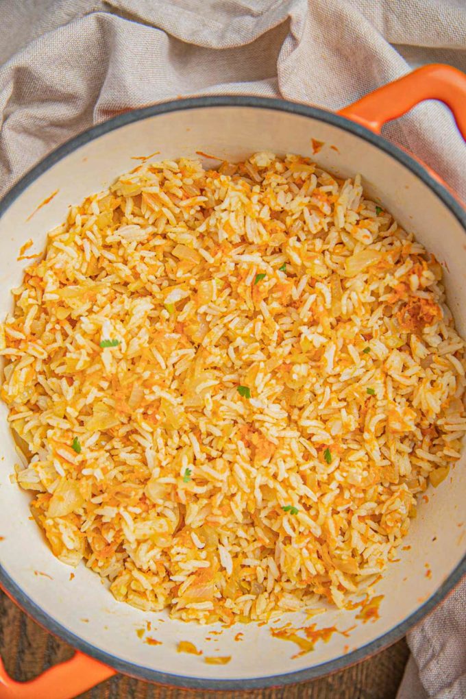 Pot of Carrot Rice