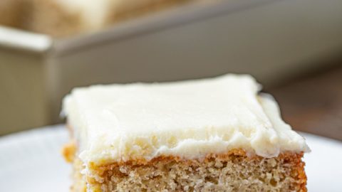 Slice of Banana Cake