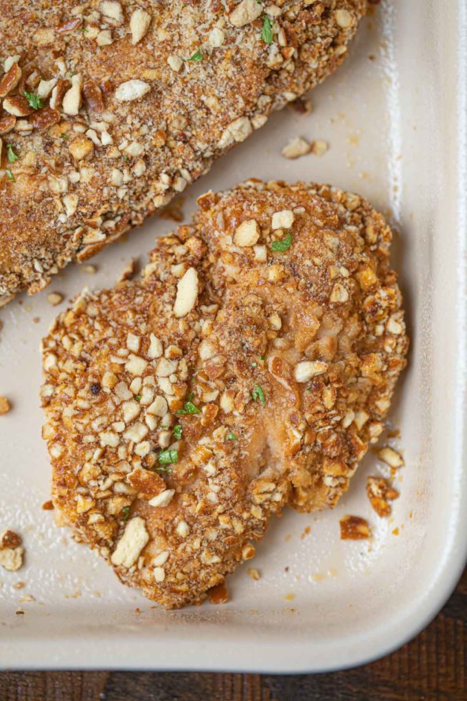 Pretzel Crusted Fried Chicken