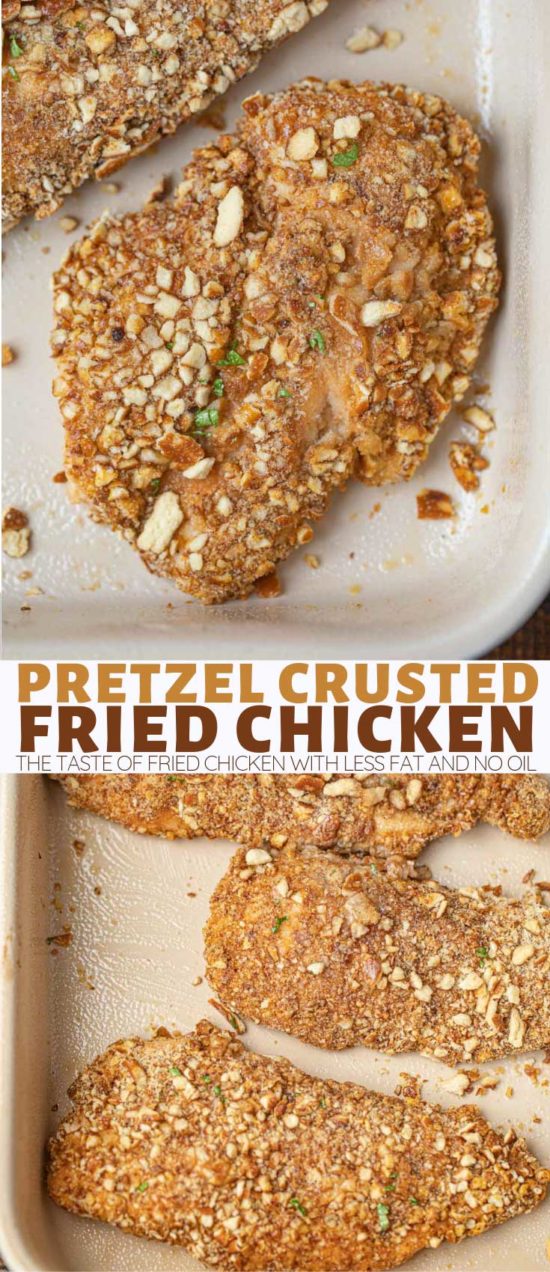 Pretzel Crusted Fried Chicken Cooking Made Healthy