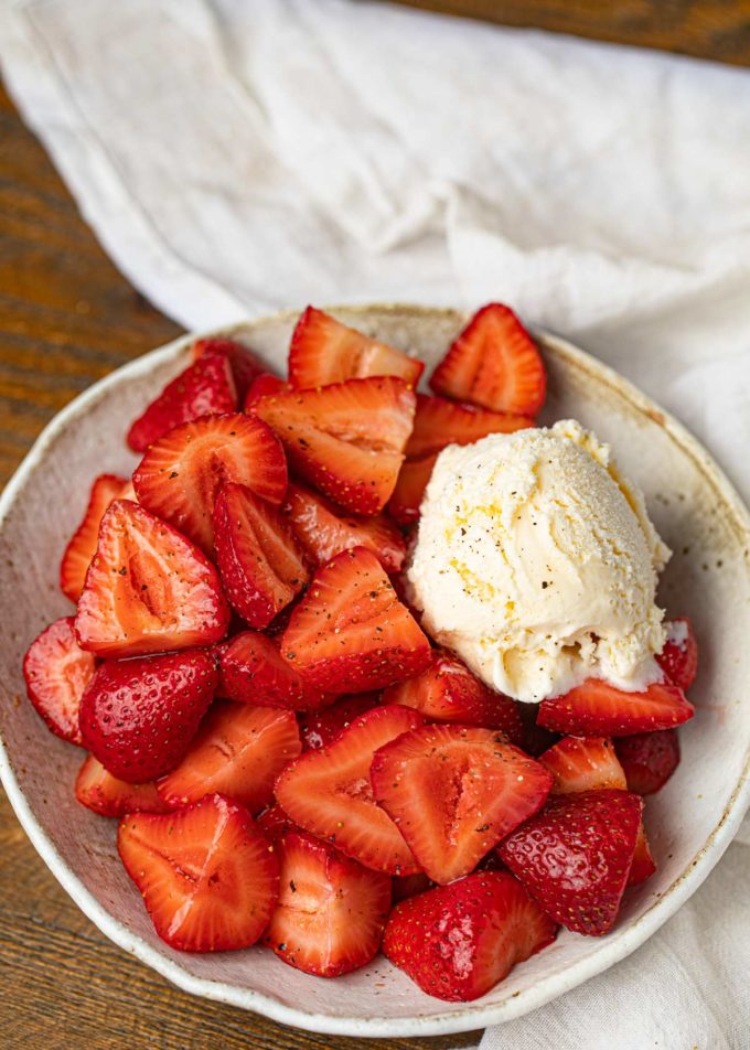 Balsamic Strawberries