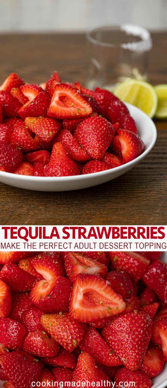 tequila lime strawberries