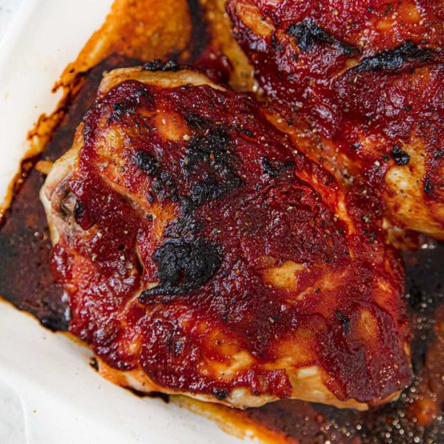 Healthy Baked BBQ Chicken Breasts