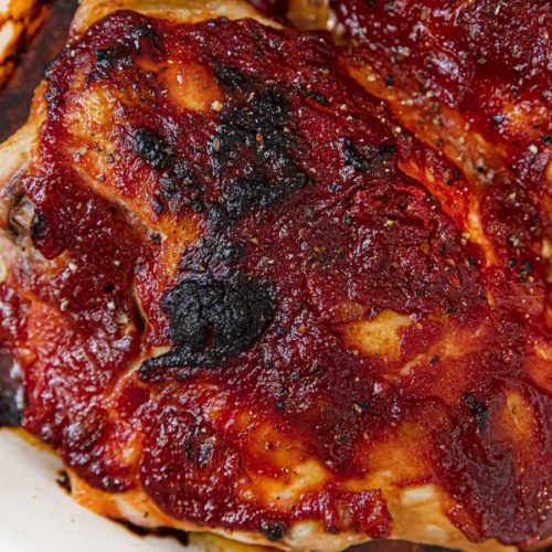 Oven Baked Chicken Breasts with BBQ Sauce