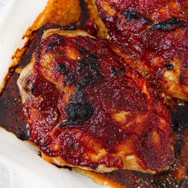 Oven Baked BBQ Chicken Breasts