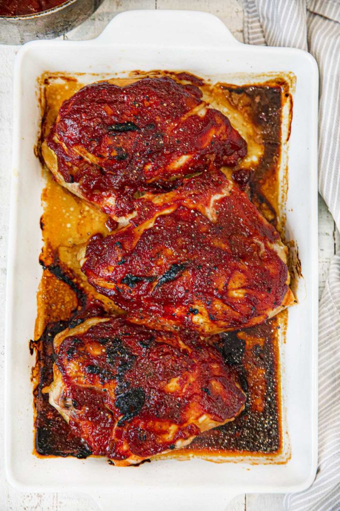 Oven Baked BBQ Chicken Breasts