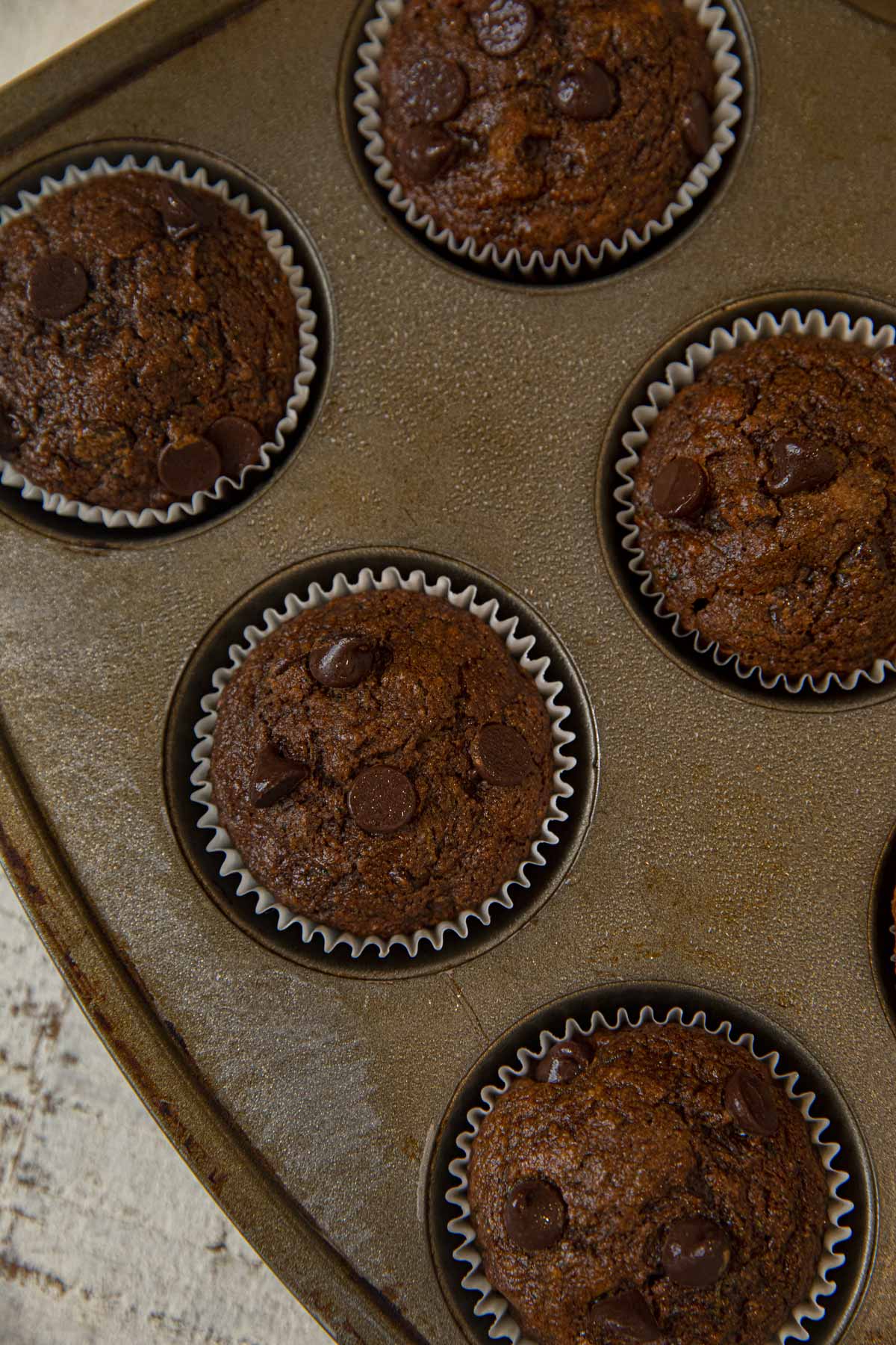 Healthy Chocolate Zucchini Muffins Recipe Cooking Made Healthy
