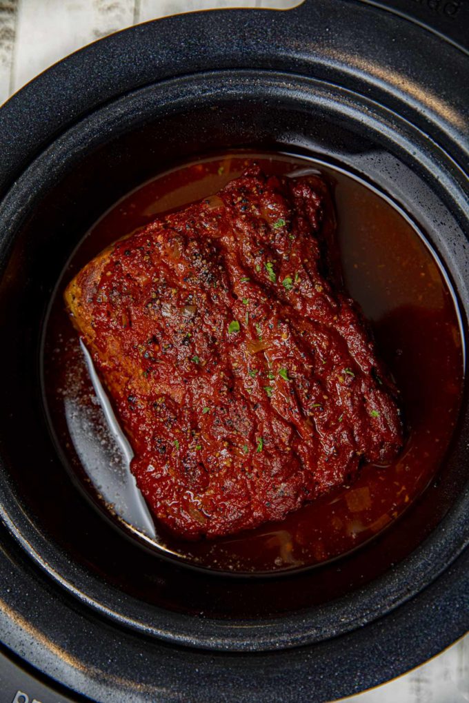 Crockpot BBQ Pulled Pork with lean pork