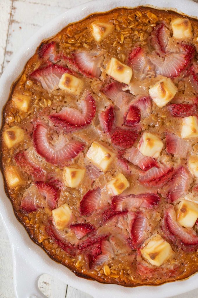 Baked Strawberry Oatmeal