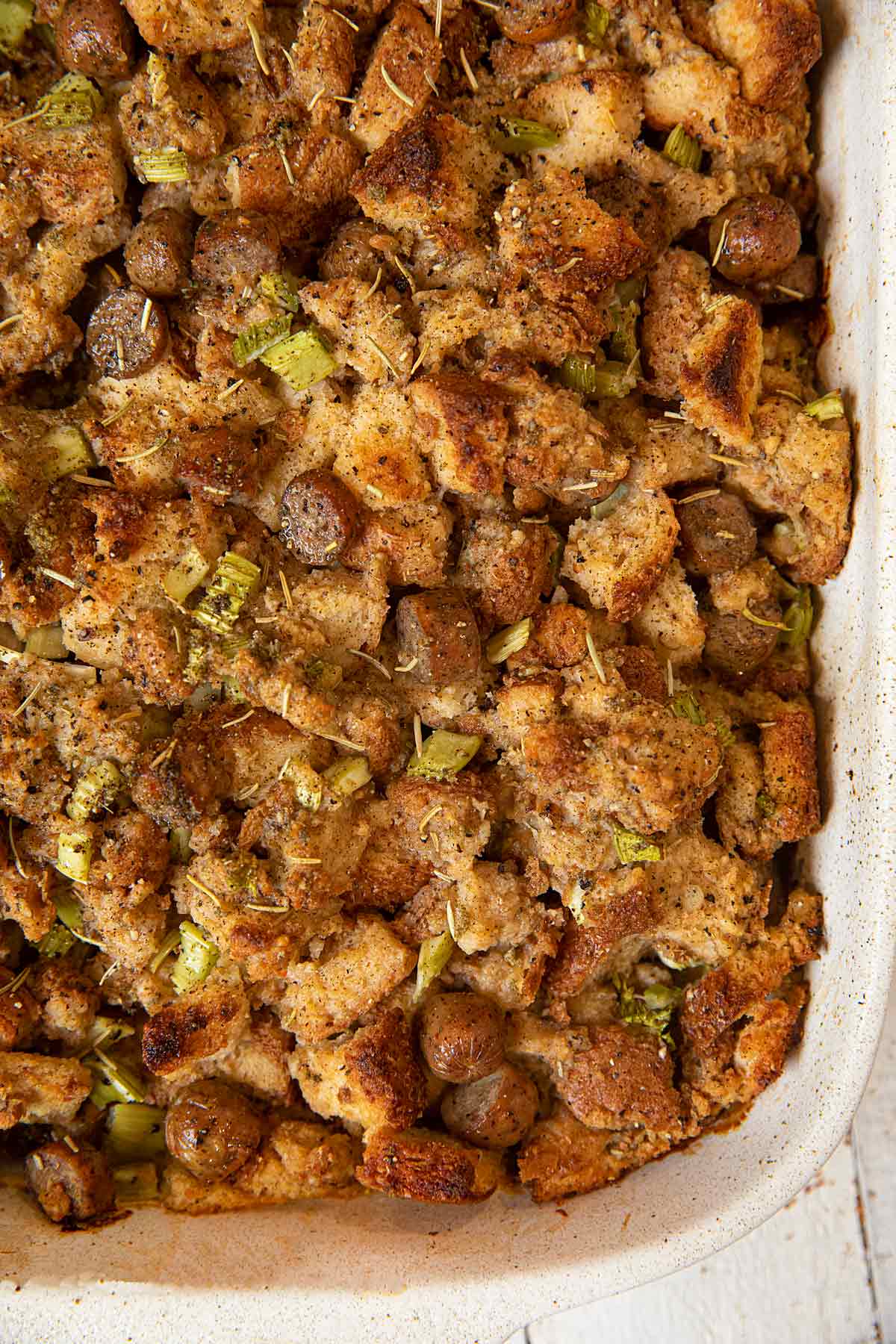 Whole Wheat Chicken Sausage Stuffing Recipe - Cooking Made Healthy