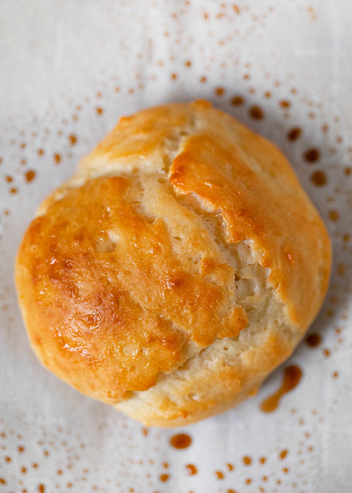 Greek Yogurt Biscuits on baking sheet