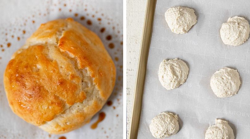 Greek Yogurt Biscuits (2-Ingredient Dough) Recipe- Cooking Made Healthy