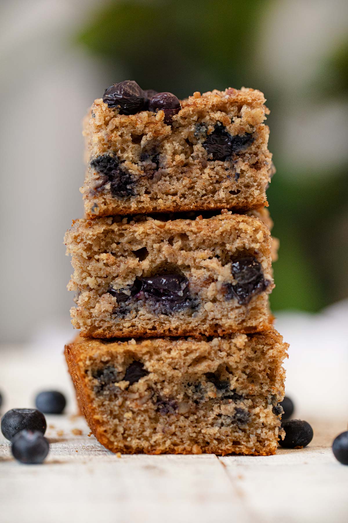 Whole Wheat Blueberry Coffee Cake