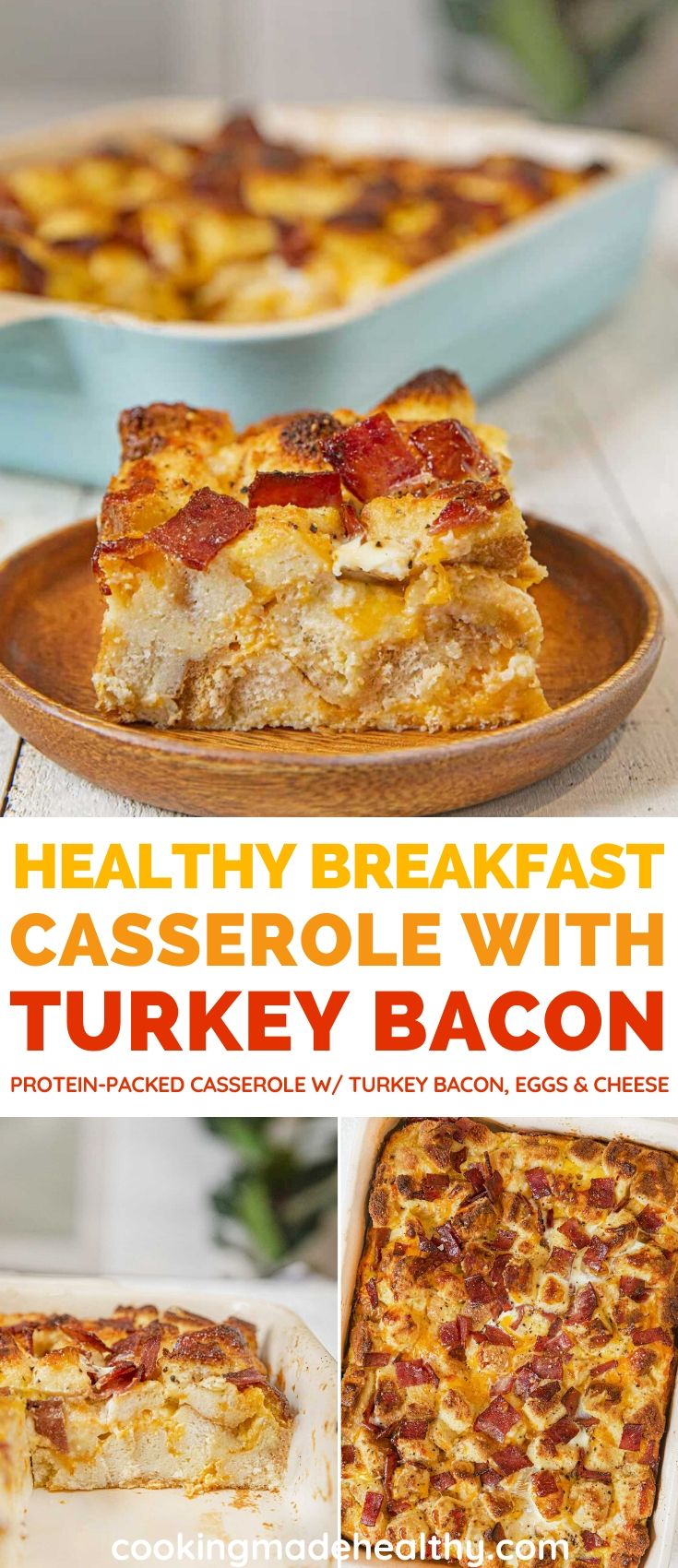 Healthy Breakfast Casserole With Turkey Bacon Cooking Made Healthy