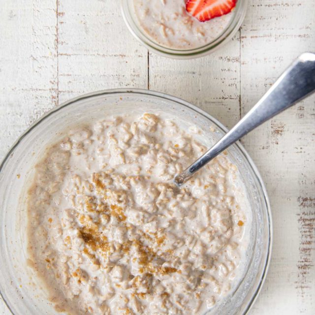 Overnight Oats in bowl