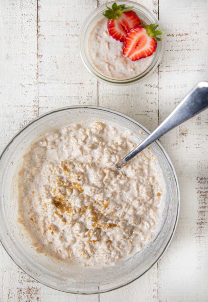 Overnight Oats in bowl