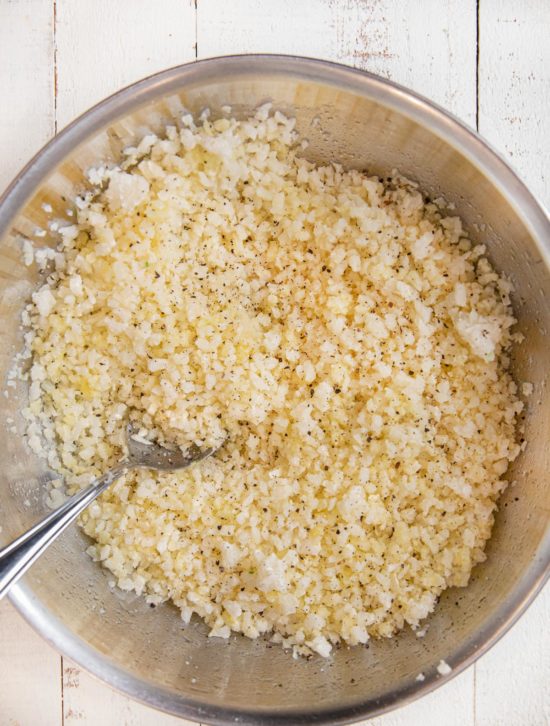 Easy Roasted Cauliflower Rice (Crispy, Flavorful!) - Cooking Made Healthy