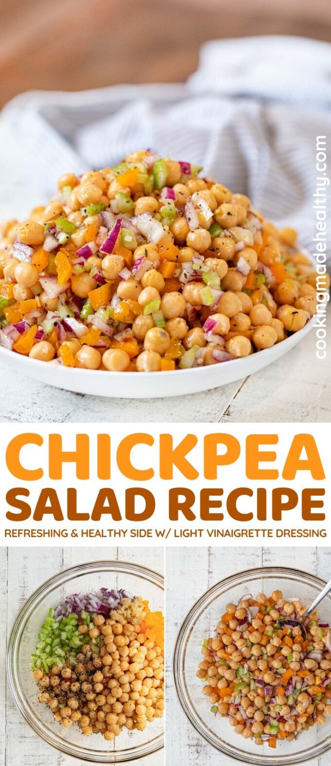 Chickpea Salad Recipe - Cooking Made Healthy