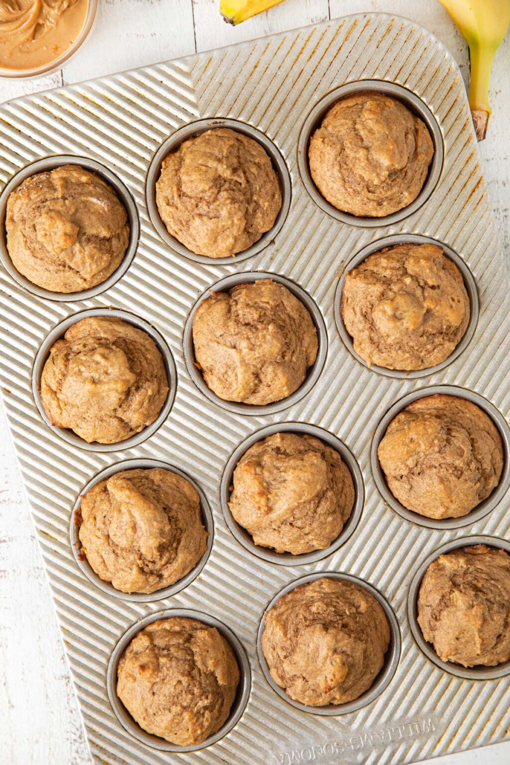 Healthy Banana Peanut Butter Muffins Cooking Made Healthy