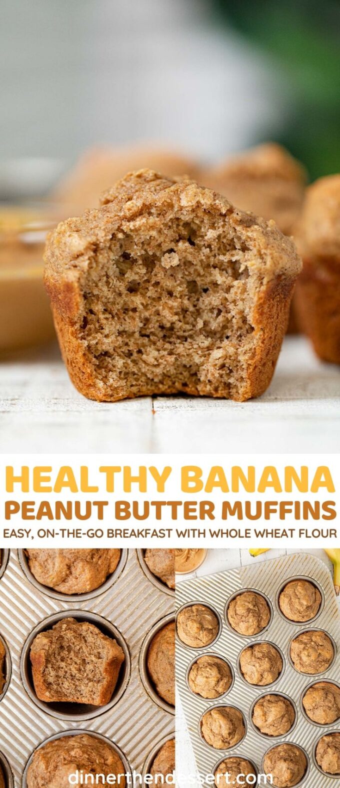 Healthy Banana Peanut Butter Muffins Cooking Made Healthy