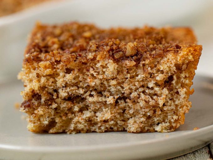 Healthy Sour Cream Coffee Cake Recipe (Whole Wheat) - Cooking Made Healthy