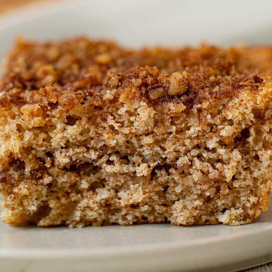 Healthy Sour Cream Coffee Cake Recipe (Whole Wheat) Cooking Made Healthy