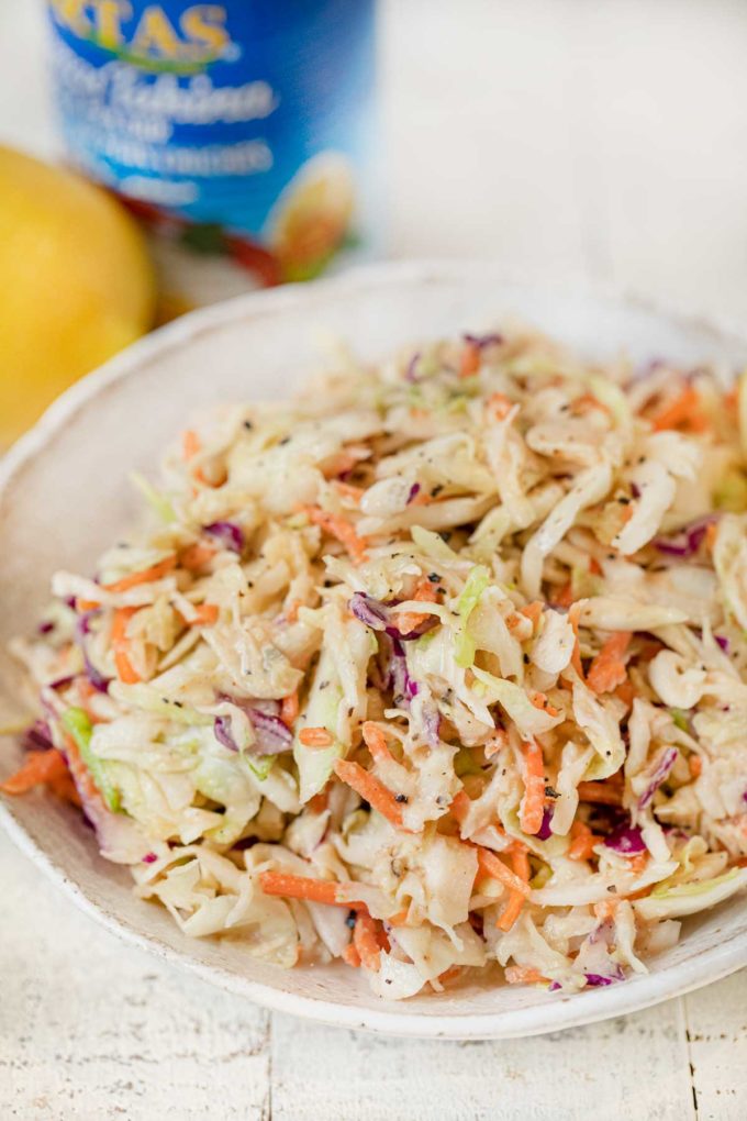 Hummus Slaw in bowl