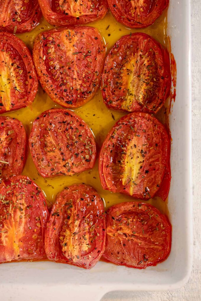 Easy Roasted Tomatoes Recipe- Cooking Made Healthy