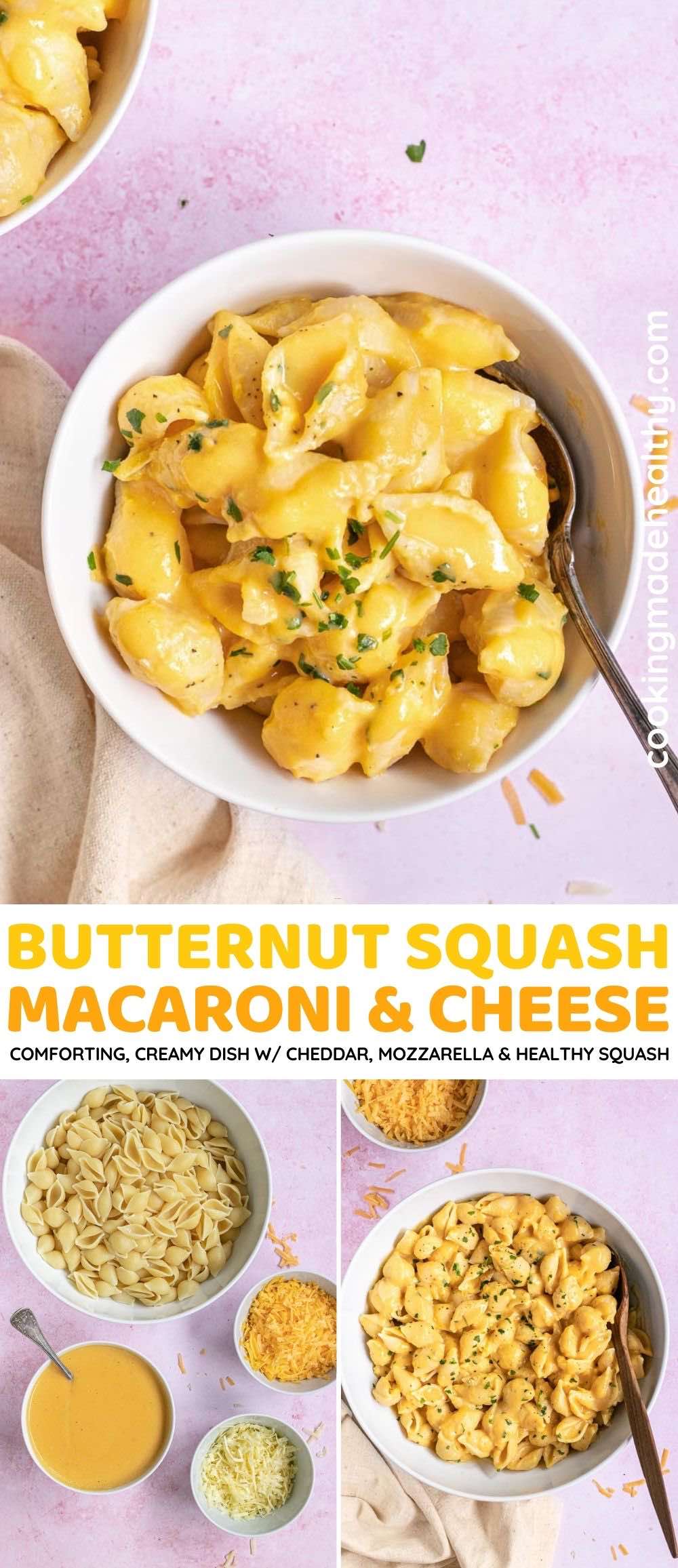 Butternut Squash Macaroni & Cheese